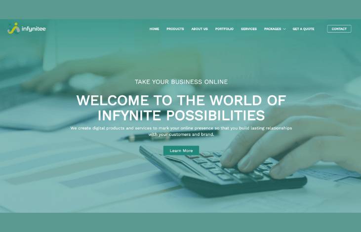 infynitee Website